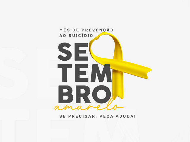 Capa do post Setembro Amarelo: Mês de prevenção ao suicídio